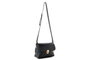 Lucky Bees Bolso Bandolera Negro y Azul, 1278